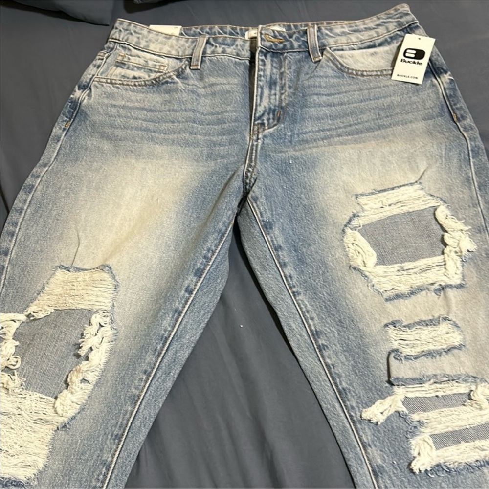NWT KanCan jeans size 28 loose mom jeans fit